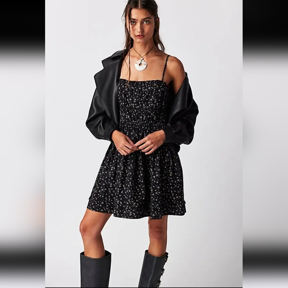 Free People Gabby Mini Dress NWOT